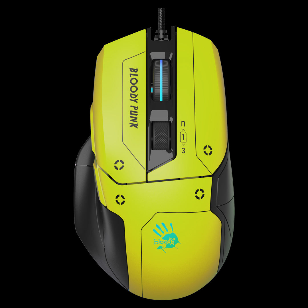 Bloody Gaming Mouse W70 Max Bloody Punk RGB Bloody Gaming Mouse W70 Max Bloody Punk RGB